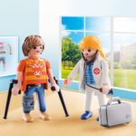 Playmobil - Set 2 Figurine - Doctor Si Pacient