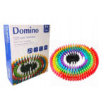 Joc Domino din lemn colorat 120 piese
