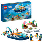 Barcă pentru scufundări de explorare LEGO City