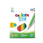 Creioane color Tita Clasic Carioca 24buc/set