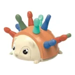 Joc Montessori de motricitate si numarat, Ariciul