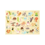 Puzzle Alfabet Cu Animale, 35 Piese Ravensburger