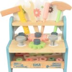 Banc de lucru din lemn, 25 piese