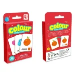 Carduri cognitive pentru copii, 36 buc, Culorile
