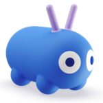 Skippi, prietenul gonflabil saltaret, albastru