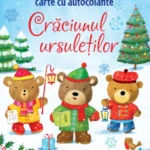Prima mea carte cu autocolante. Crăciunul ursuleților