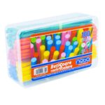 Set betisoare scolare de lemn 100 buc