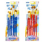 Set pensule varf tesit, 6 buc